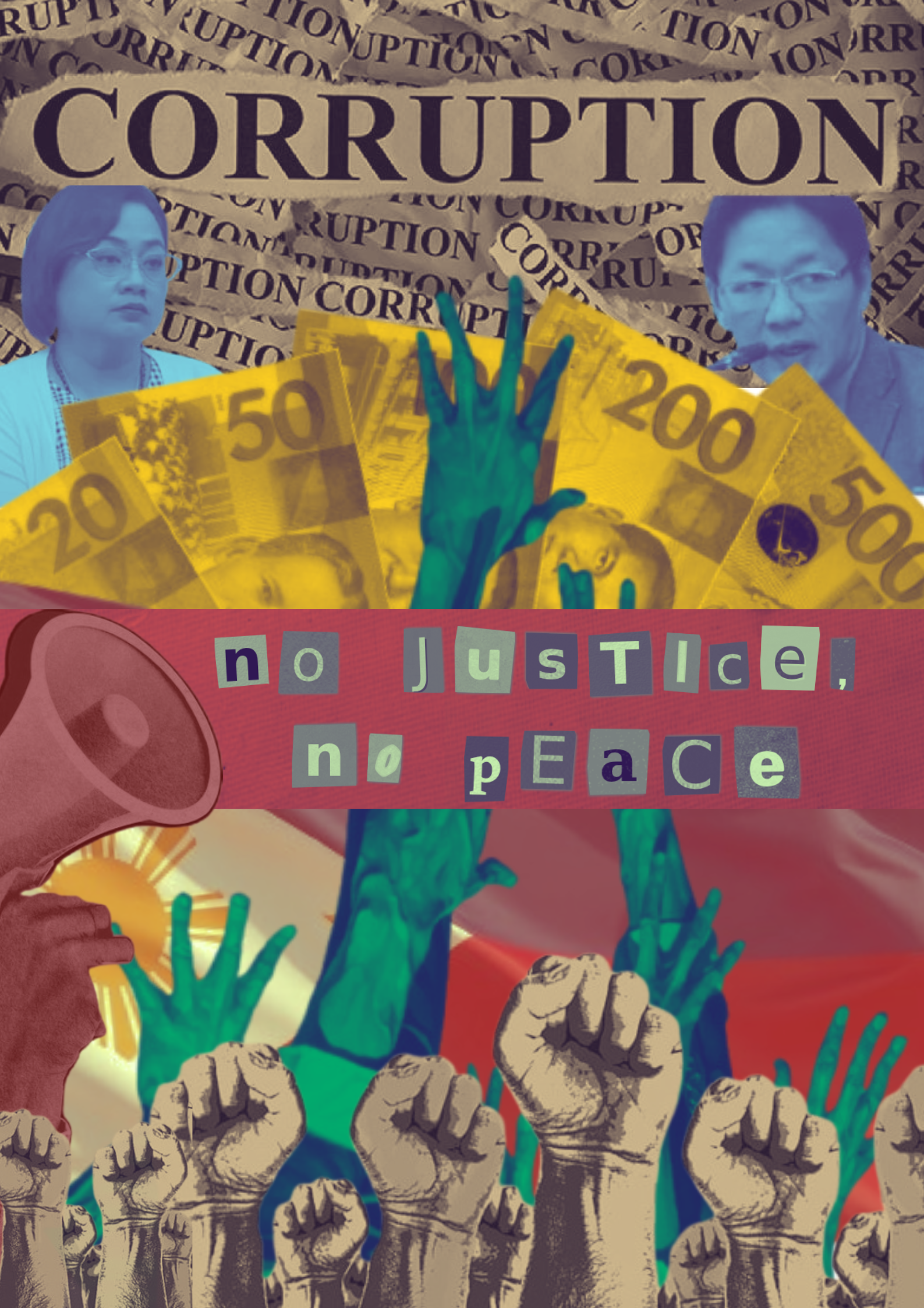 Zine Cover: No Justice, No Peace